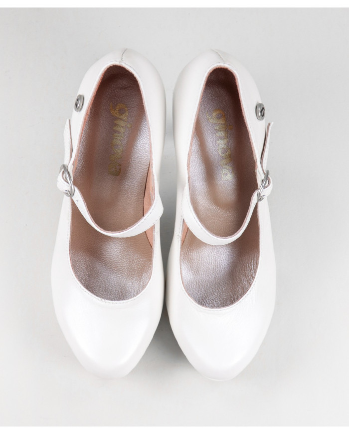 Elegant Tone Shoes Pearl Ginova