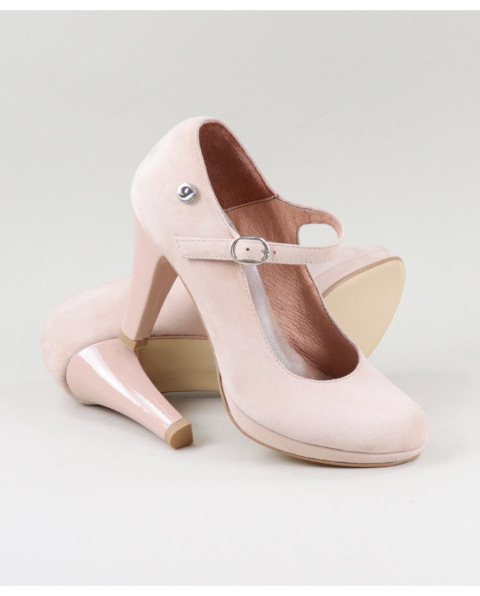 Lady Ginova Zapatos en Suede