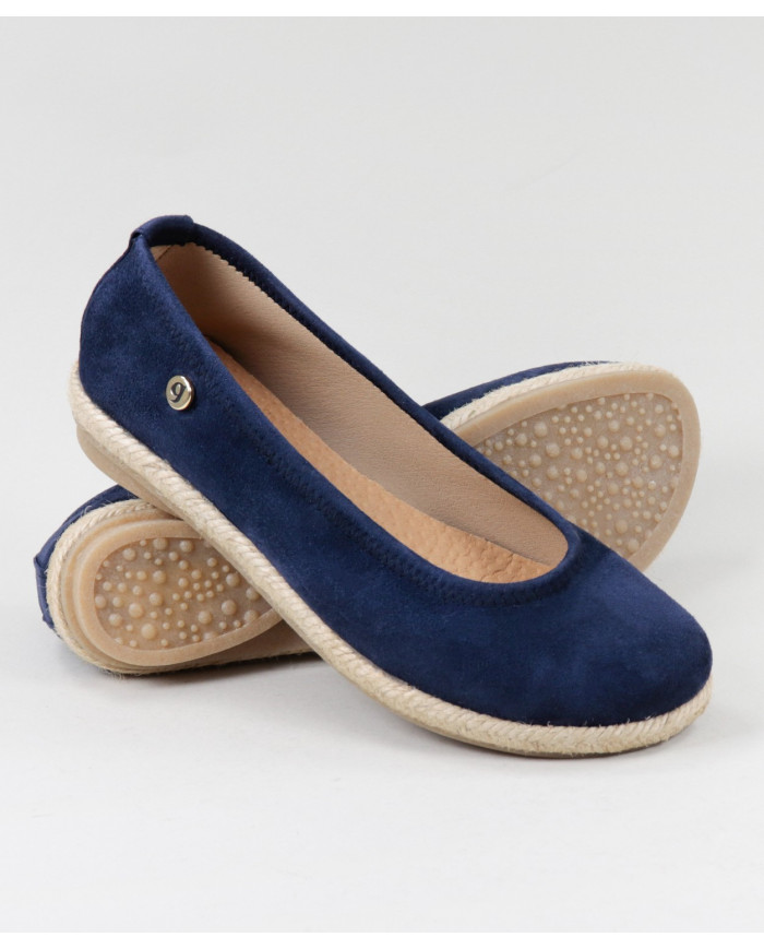 Sabrinas Azuis Ginova com Sola em Esparto