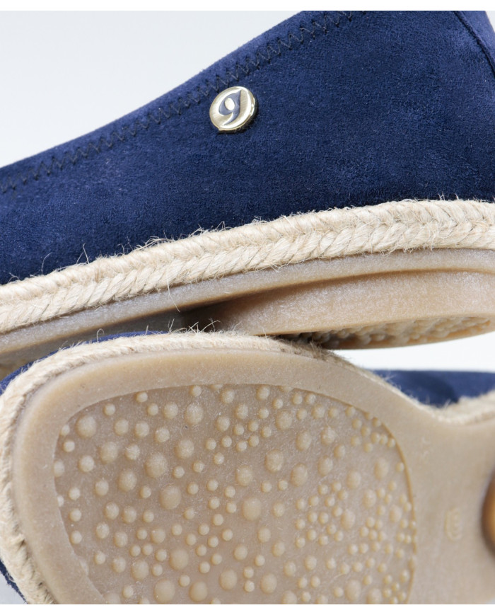 Sabrinas Azuis Ginova com Sola em Esparto