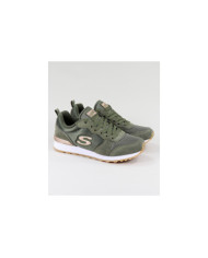 Green Skechers Goldn Gurl shoes
