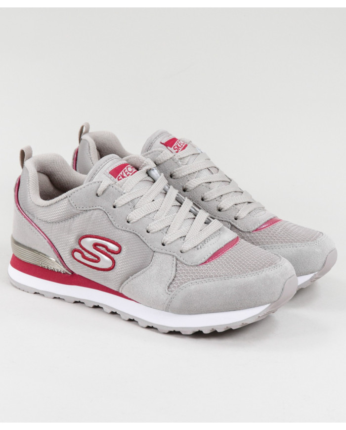 Taupe Skechers Step Trainers N Fly