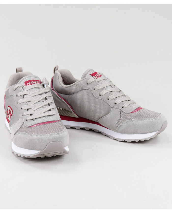 Taupe Skechers Step Trainers N Fly