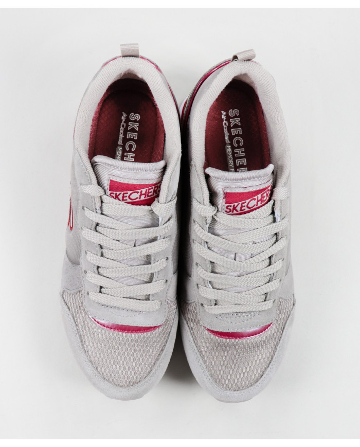 Taupe Skechers Step Trainers N Fly