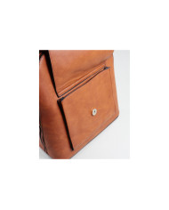 Mochila Camel de Senhora com Bolso na Frente