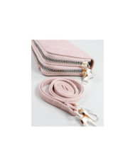 Señoras Rosa Wallet con Dos Lados