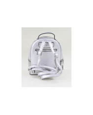Damas de plata mochila con cierre