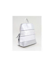 Damas de plata mochila con tiras