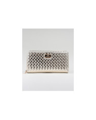 Ladies Platinum Wallet with Interlaced Effect