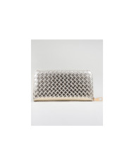 Ladies Platinum Wallet with Interlaced Effect