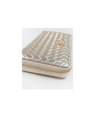 Ladies Platinum Wallet with Interlaced Effect
