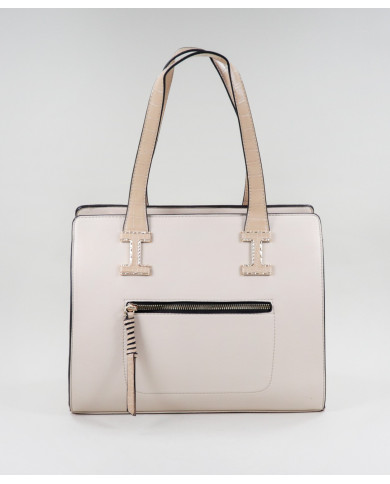 Mala Bege de Senhora de Mão