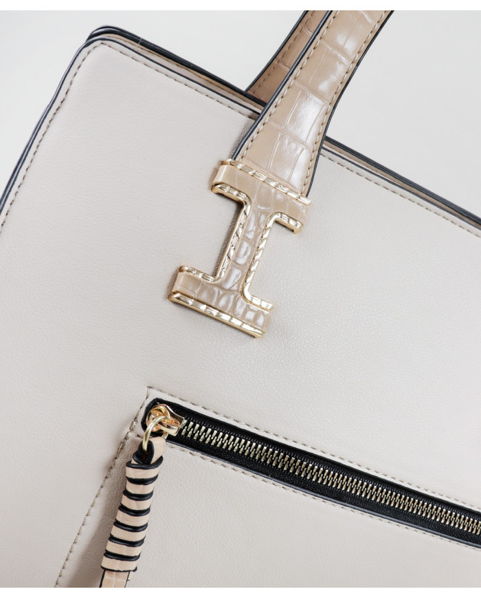 Mala Bege de Senhora de Mão