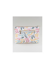 Chicas Taupe Bolsa con Patrón Floral