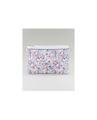 Lady White Case with Floral Pattern