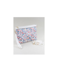 Lady White Case with Floral Pattern