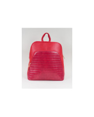 Ladies Red Backpack with Frontal Pocket
