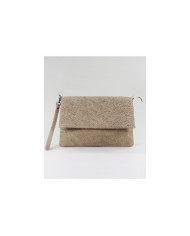 Women's Clutch Taupe in Skin
