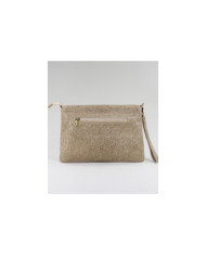 Women's Clutch Taupe in Skin