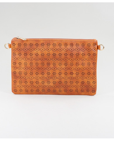 Ms. Clutch Camel Perforated