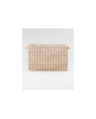 Clutch Taupe de Senhora Perforated