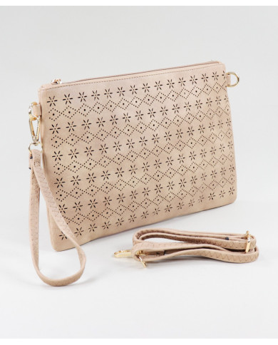 Clutch Taupe de Senhora Perfurada