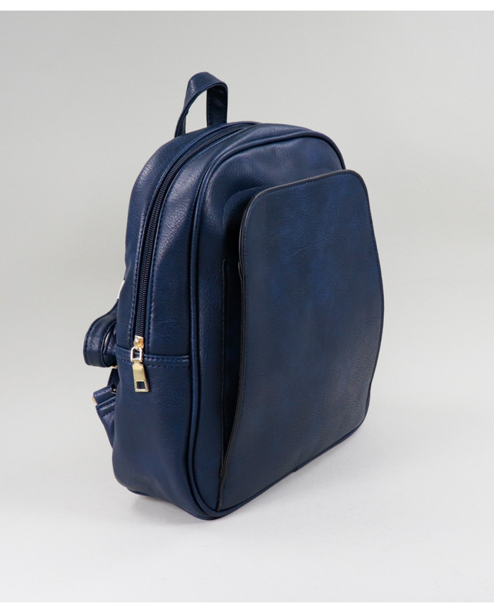 Simple Ladies Blue Backpack