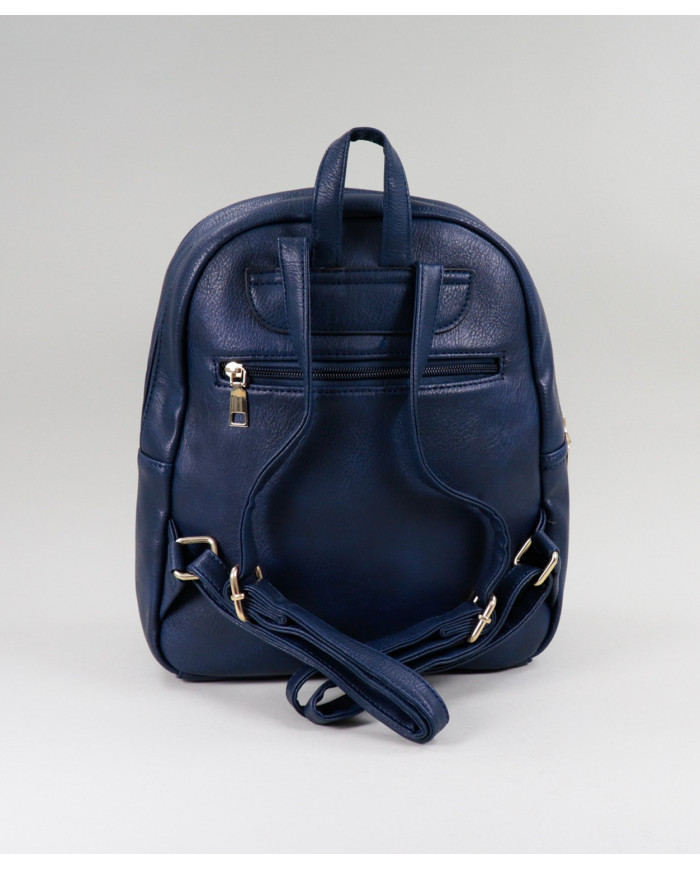 Simple Ladies Blue Backpack