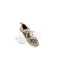 Ginova Women's Slippers with Leopard Pattern