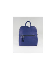 Mochila Azul de Senhora com Fecho
