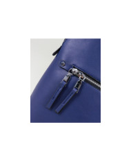 Mochila Azul de Senhora com Fecho