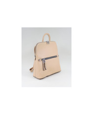 Mochila Taupe de Senhora com Fecho