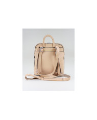 Mochila Taupe de Senhora com Fecho