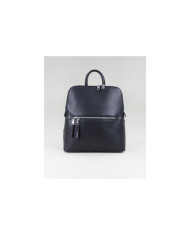 Damas Black Backpack con Zipper