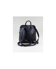 Damas Black Backpack con Zipper