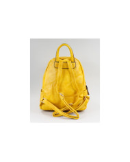 Women's Mustard Backpack with Clasps