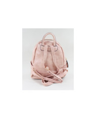 Ladies Pink Backpack with Clasps