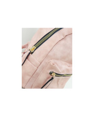 Mochila Rosa de Senhora com Fechos