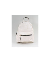 Ladies Beige Backpack with Clasps