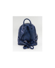 Mochila Azul de Senhora com Fechos