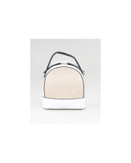 Mochila Blanca Señora con Textura