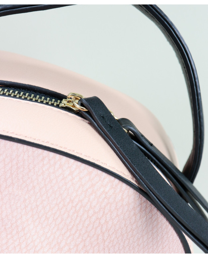 Mochila Rosa de Senhora com Textura