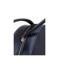 Ladies Black Backpack with Texture