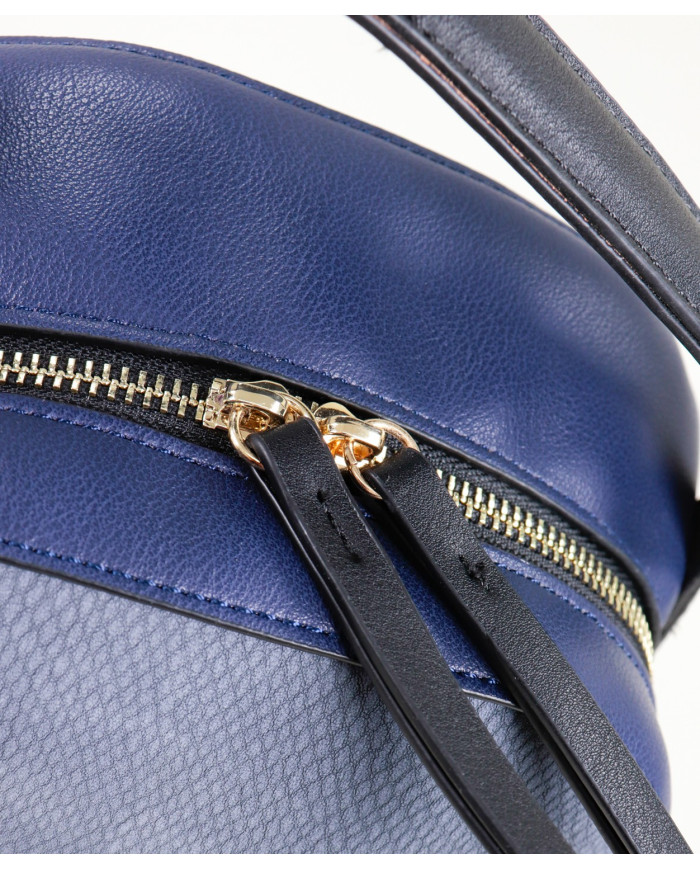 Lady Blue mochila con textura