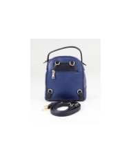 Lady Blue mochila con textura