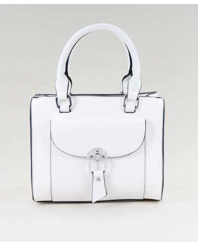Ladies White Case with Silver Application
