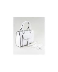 Ladies White Case with Silver Application