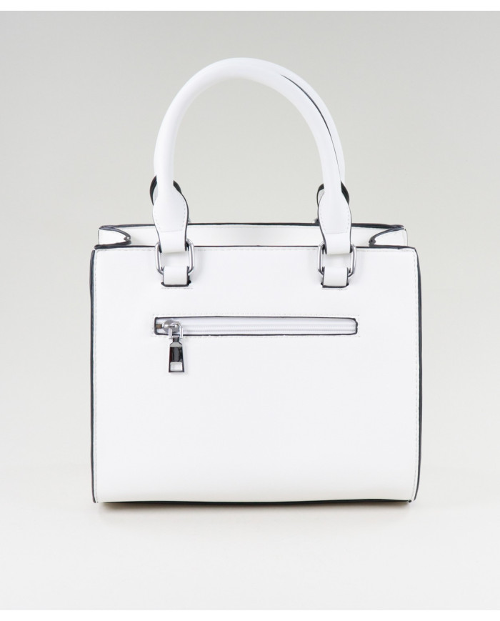 Ladies White Case with Silver Application