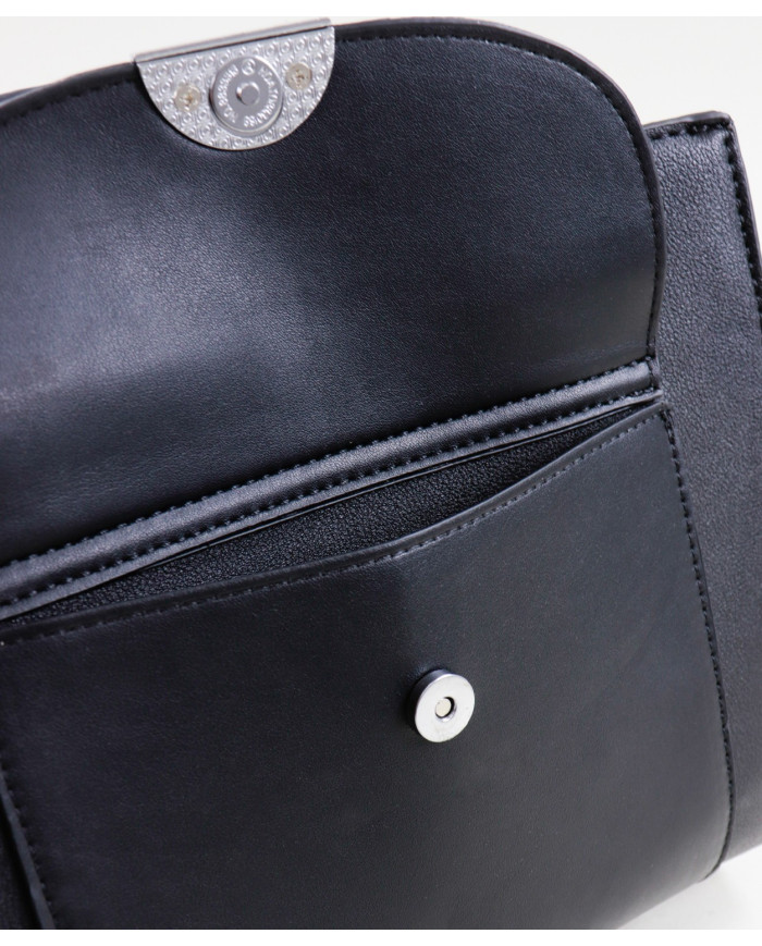 Ladies Black Case with Silver Application